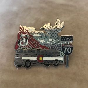 Colorado Bluebird Sky Hat pin